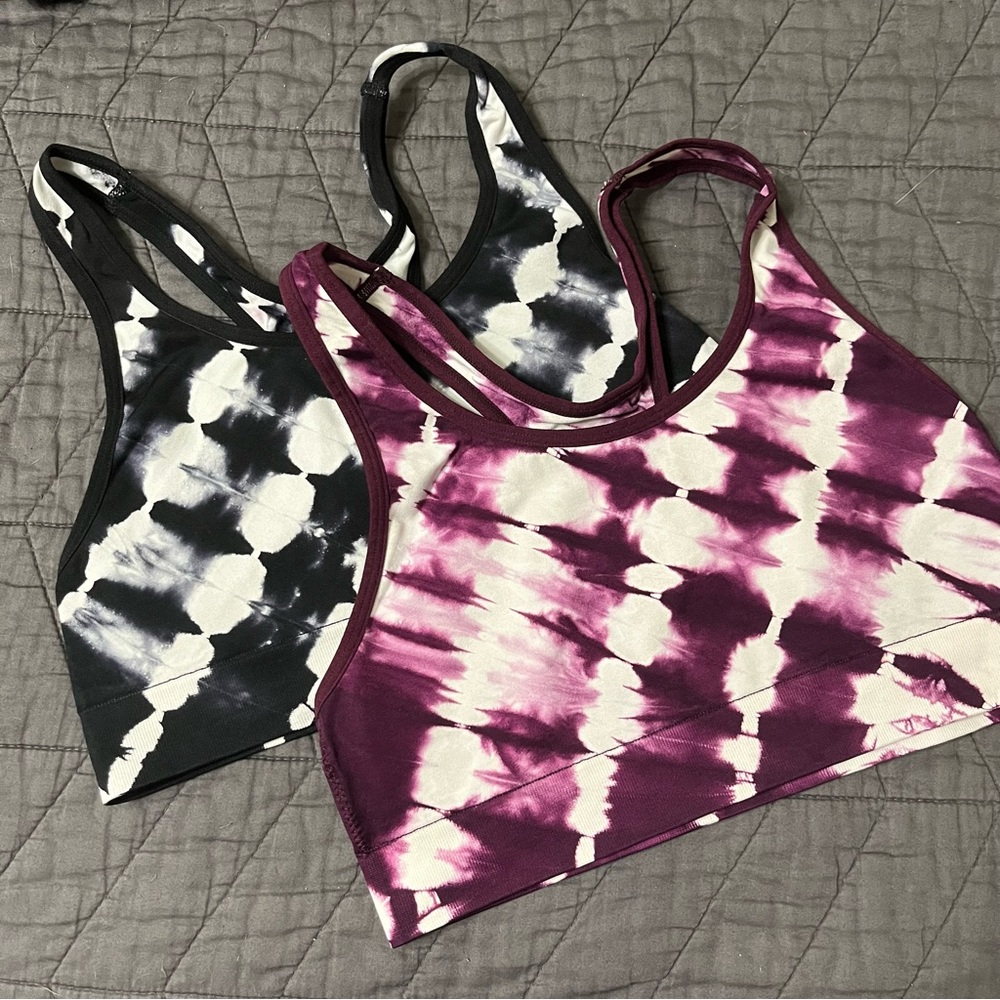 Victoria’s Secret PINK unlined sport bras (2 pack) small